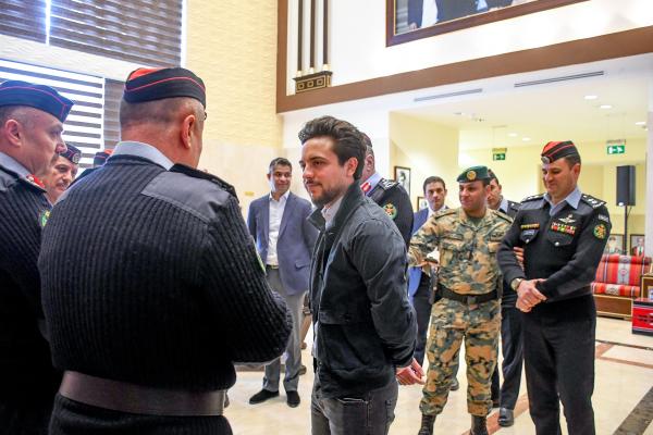ولي العهد يزور مديرية الأمن العام ويعبر عن تقديره لجهود منتسبي الجهاز في خدمة المواطنين والحفاظ على أمن الوطن واستقراره