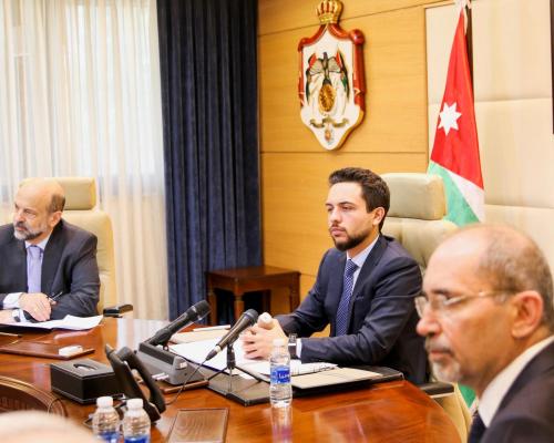 نائب جلالة الملك، ولي العهد يترأس جانبا من جلسة مجلس الوزراء لمتابعة خطط عمل الحكومة لتنفيذ التوجيهات الملكية بخصوص عدد من المشاريع