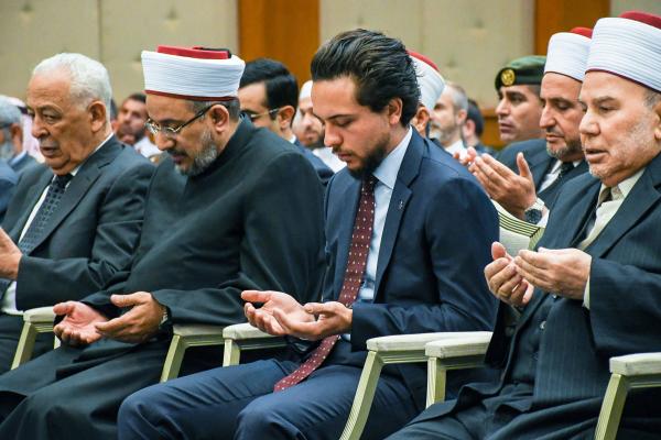 مندوبا عن الملك ولي العهد يرعى المجلس العلمي الهاشمي الأول لهذا العام