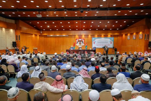 مندوبا عن الملك، ولي العهد، يرعى المجلس العلمي الهاشمي الحادي والتسعين