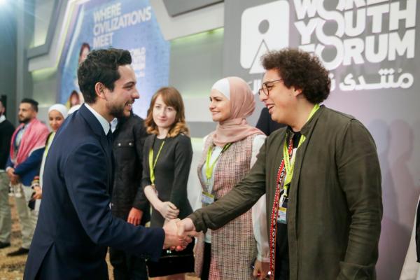 مندوبا عن الملك، ولي العهد يحضر افتتاح منتدى شباب العالم بنسخته الثالثة في شرم الشيخ