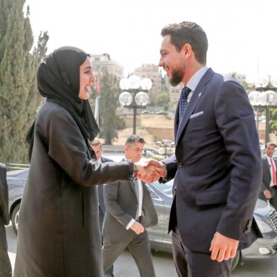 ولي العهد يشهد توقيع مذكرة تفاهم بين مؤسسة ولي العهد ومركز الشباب العربي