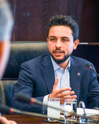 ولي العهد يزور الأمن العام لمتابعة توجيهات جلالة الملك لرفع مستوى السلامة المرورية
