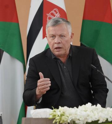 الملك يرافقه ولي العهد يزور محافظة المفرق ويلتقي وجهاء وممثلي أبناء وبنات المحافظة