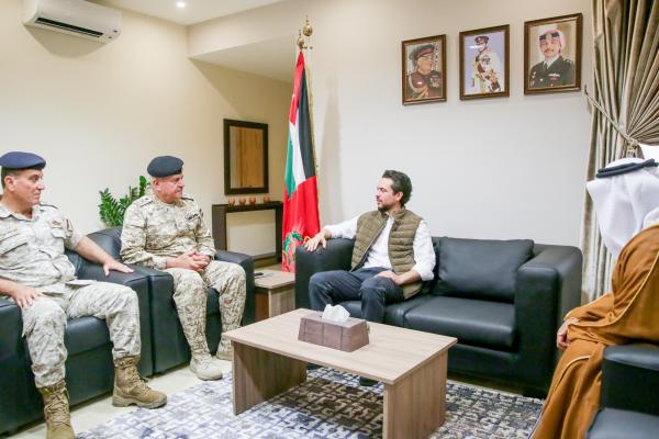 مندوبا عن الملك، ولي العهد يفتتح مدينة سمو الشيخ محمد بن زايد آل نهيان التدريبية بالزرقاء التابعة للقوات المسلحة الأردنية