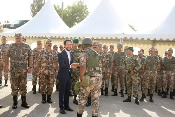 سمو ولي العهد يتابع تمرينا عسكريا في كتيبة جعفر بن أبي طالب الآلية/39