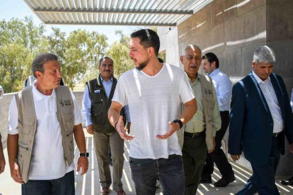 الأمير الحسين يفتتح مركز زوار محمية الشومري للأحياء البرية في الأزرق