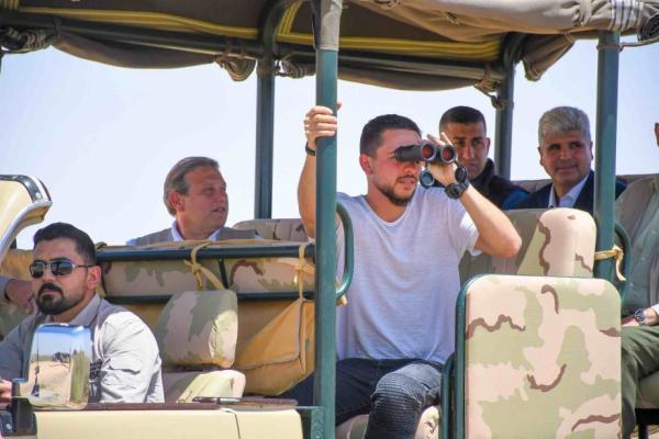 الأمير الحسين يفتتح مركز زوار محمية الشومري للأحياء البرية في الأزرق