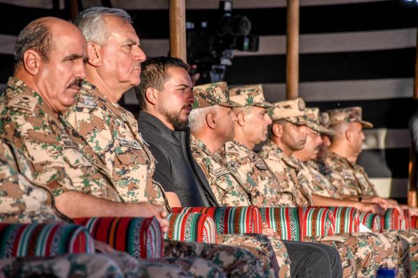 ولي العهد يحضر احتفال قيـــادة المنطقة العسكرية الوسطى بمناسبة العيد الـ 24 لميلاده