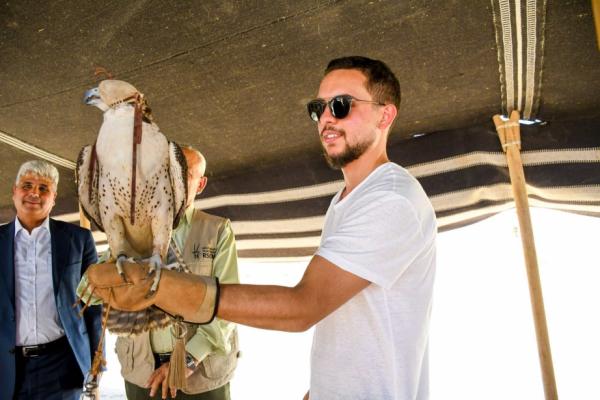 الأمير الحسين يفتتح مركز زوار محمية الشومري للأحياء البرية في الأزرق