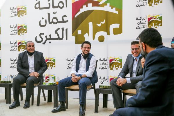ولي العهد يشيد بجهود موظفي أمانة عمّان خلال أزمة "كورونا"