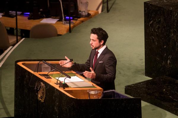 Crown Prince delivers Jordan’s address at UN General Assembly