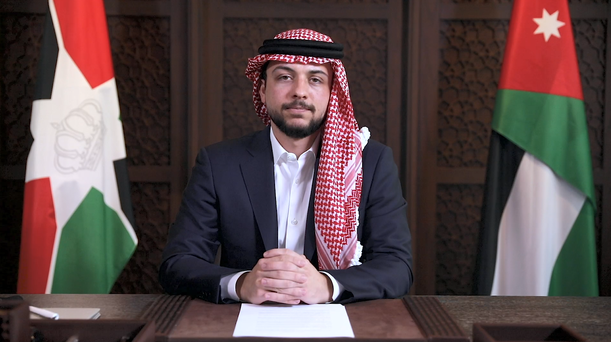كلمة سمو الأمير الحسين بن عبدﷲ الثاني في أعمال الدورة الثالثة لمؤتمر القمة العالمية للصناعة والتصنيع 2020