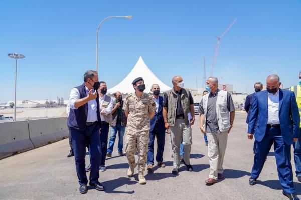 ولي العهد يفتتح المرحلة الثانية من مشروع توسعة صوامع الحبوب في العقبة