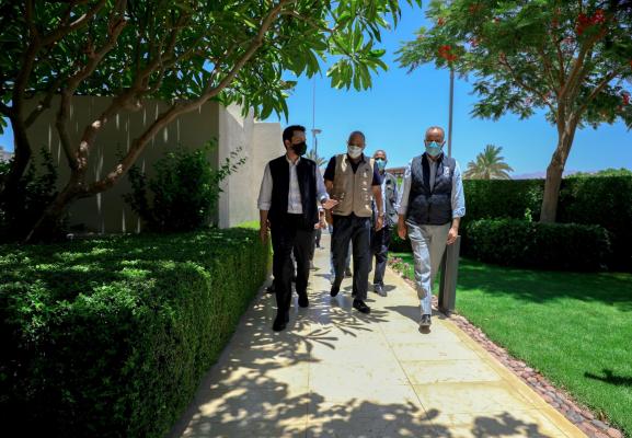 ولي العهد يزور مشروع سرايا العقبة أحد أكبر الاستثمارات السياحية في المدينة