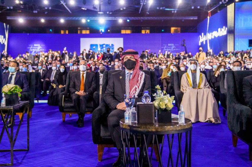ولي العهد يحضر حفل افتتاح منتدى شباب العالم بشرم الشيخ