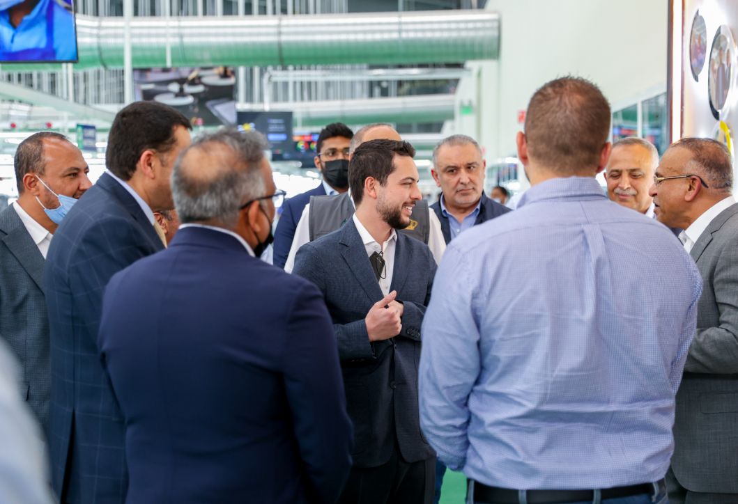 ولي العهد يفتتح المرحلة الأولى لمشروع مصنع "جيا للألبسة الجاهزة" بالعقبة