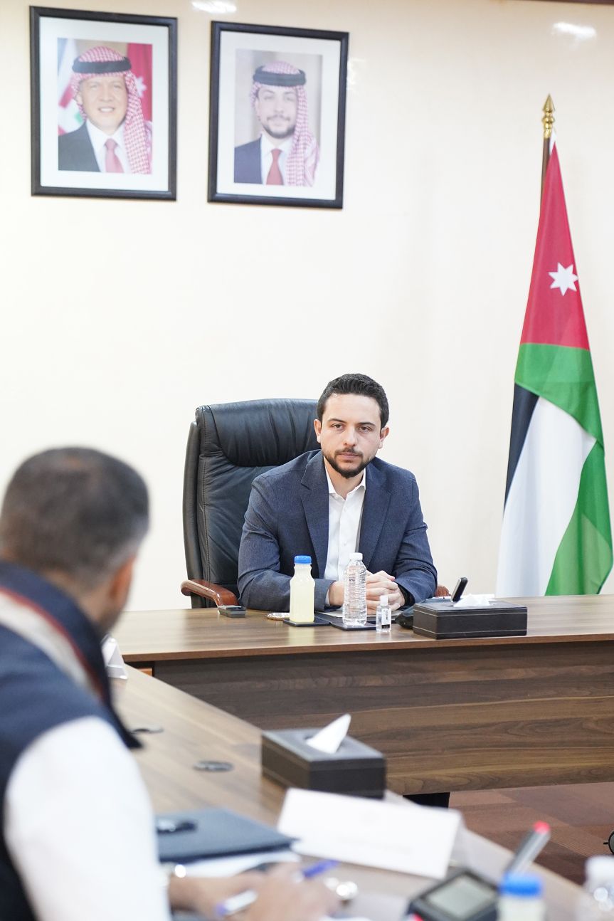 ولي العهد يتابع آليات تنفيذ خطة استراتيجية العقبة