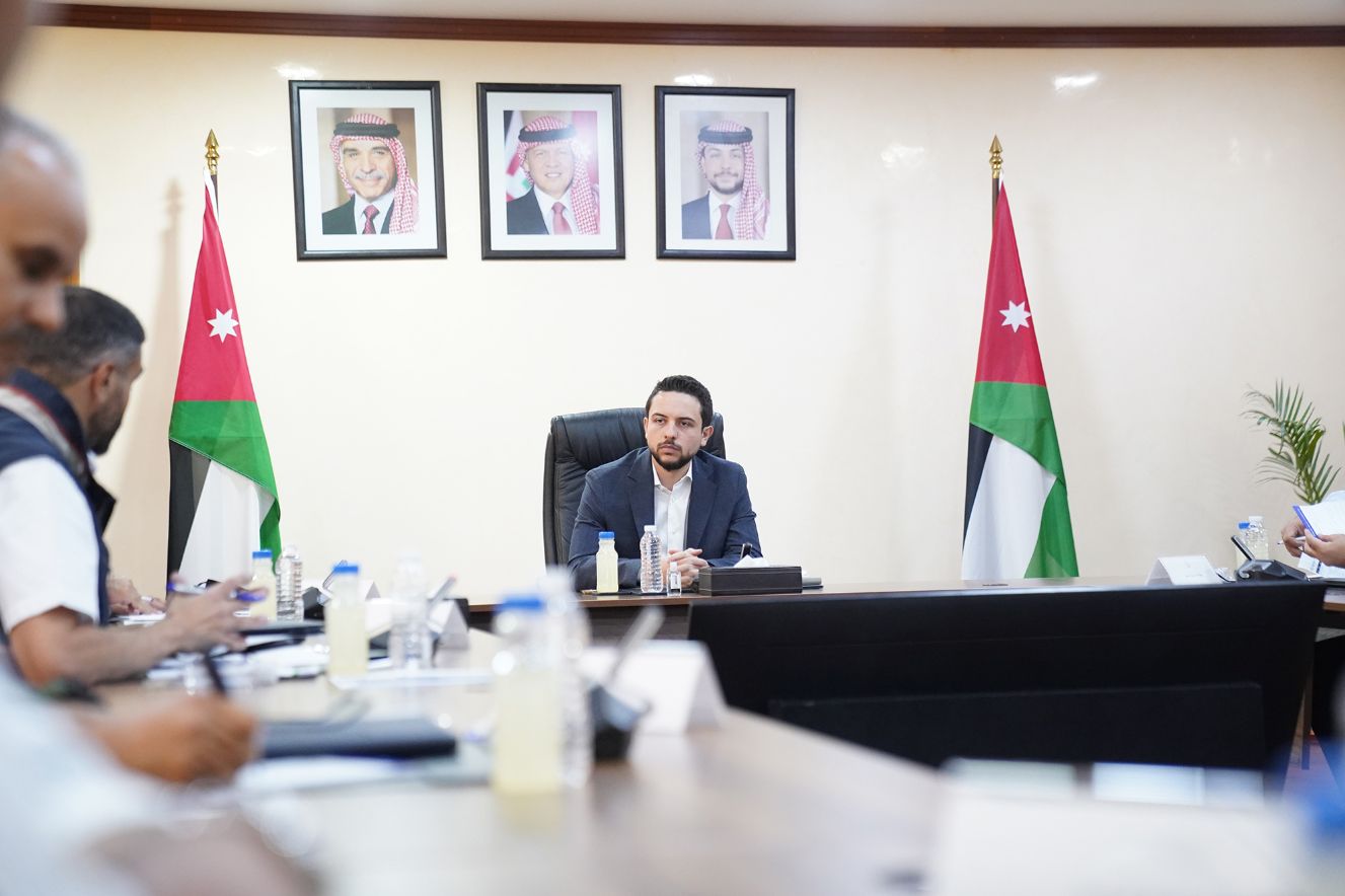ولي العهد يتابع آليات تنفيذ خطة استراتيجية العقبة