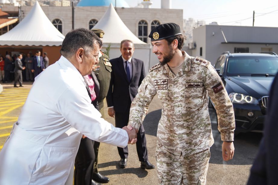 ولي العهد يفتتح مشروع إعادة تأهيل وتطوير مركز صحي برأس العين