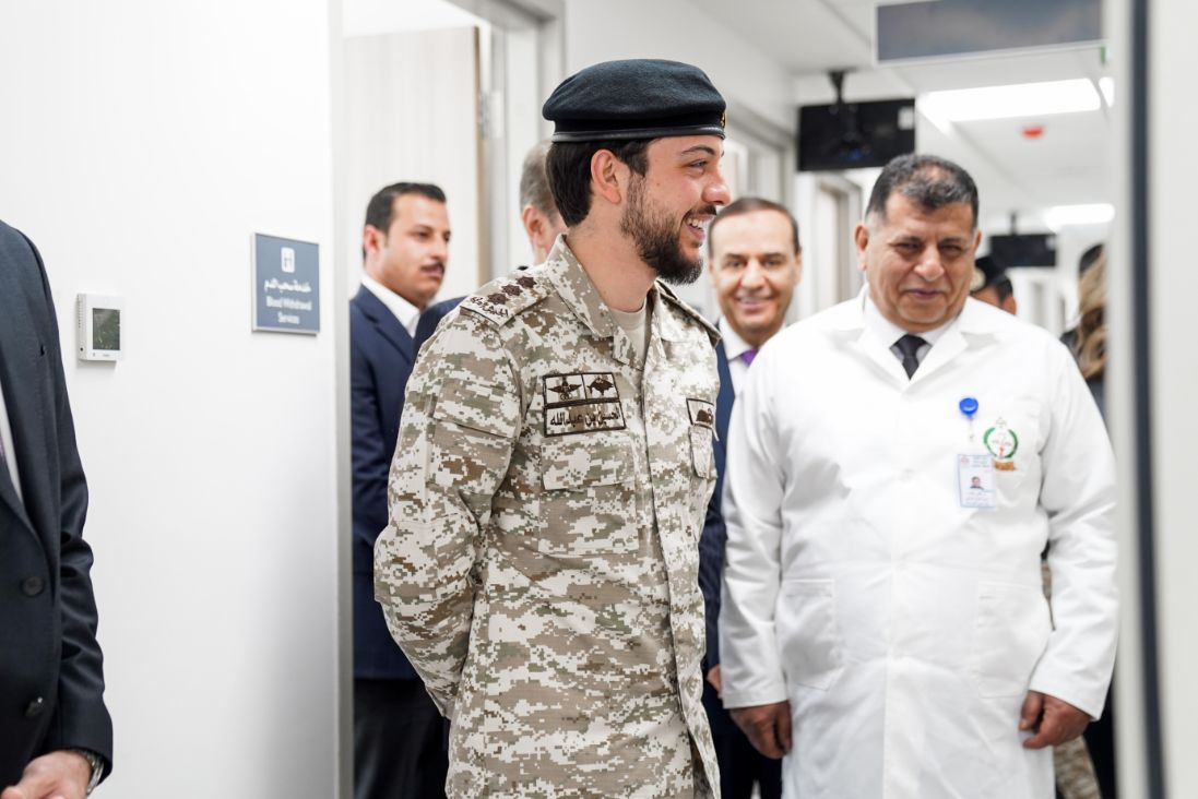 ولي العهد يفتتح مشروع إعادة تأهيل وتطوير مركز صحي برأس العين