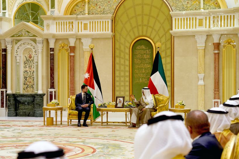 ولي العهد يجري مباحثات مع ولي عهد دولة الكويت
