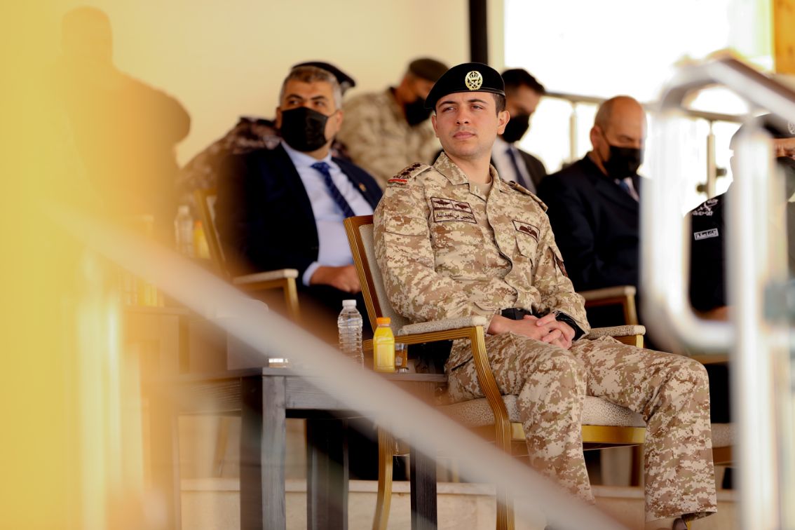 ولي العهد يتابع تمرين "استجابة النشامى"