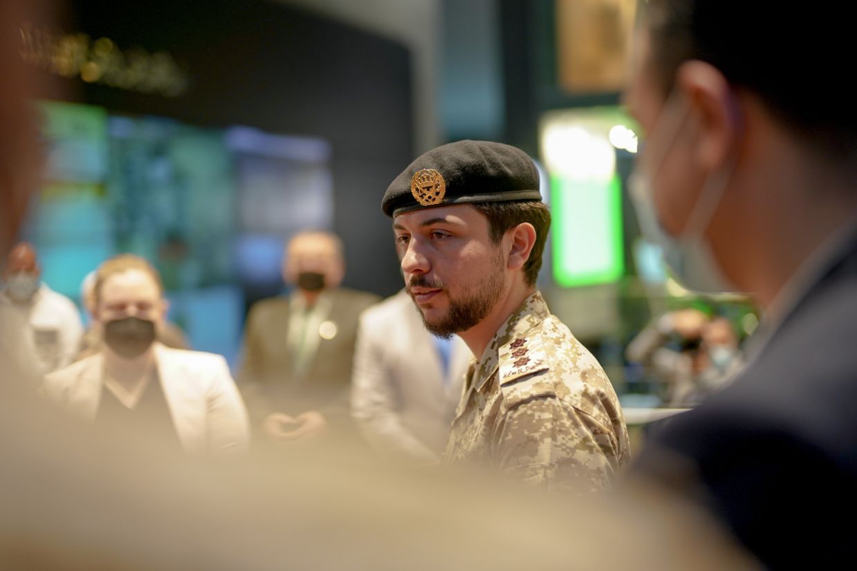 ولي العهد يتابع جانبا من مجريات تمرين "درع الأردن"
