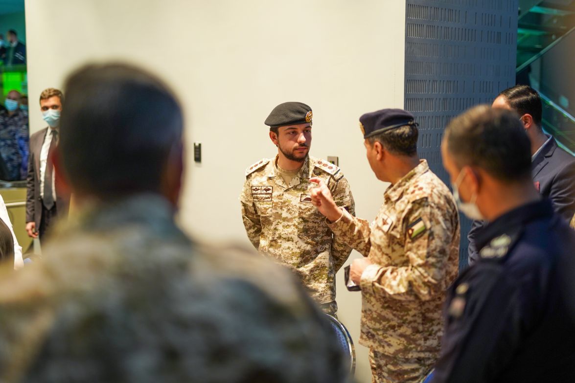 ولي العهد يتابع جانبا من مجريات تمرين "درع الأردن"