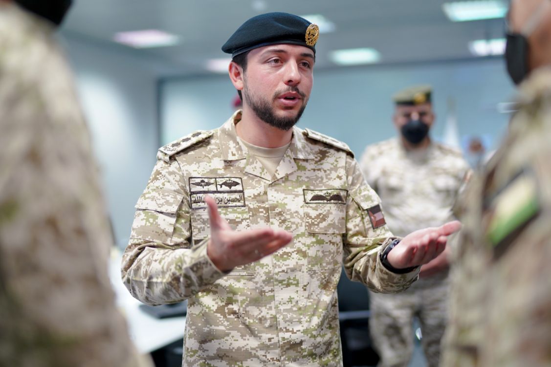 ولي العهد يتابع جانبا من مجريات تمرين "درع الأردن"