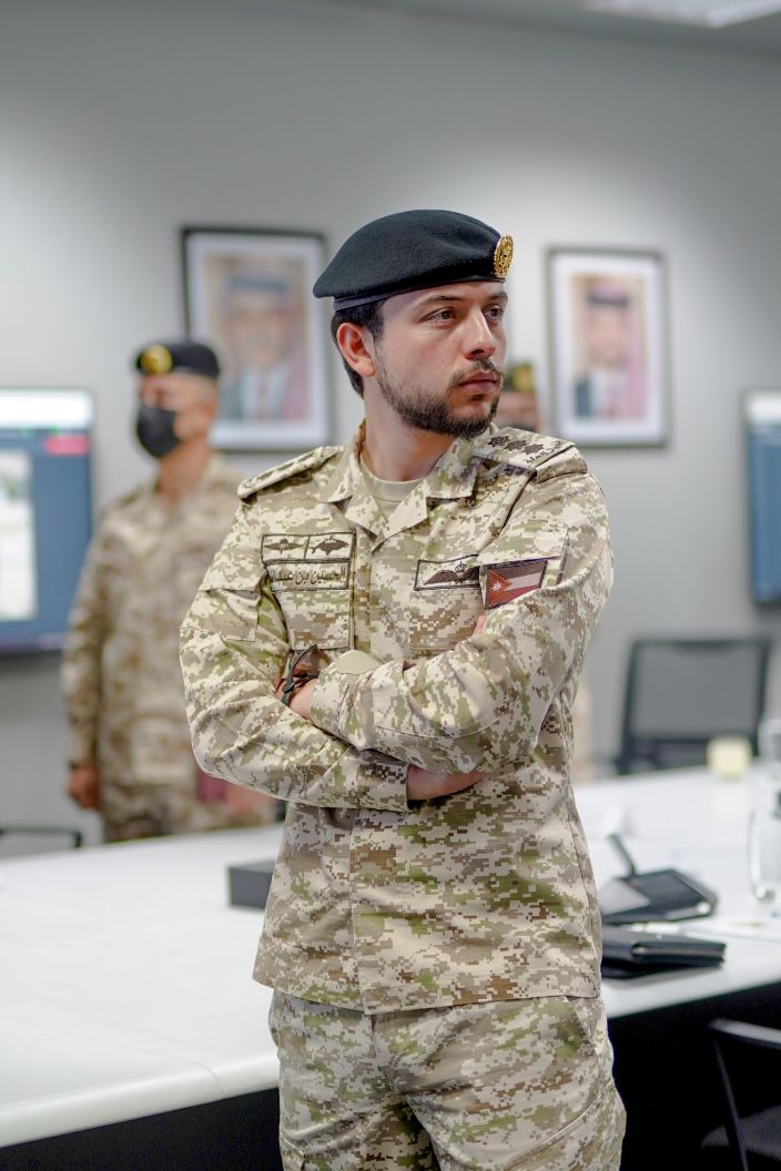 ولي العهد يتابع جانبا من مجريات تمرين "درع الأردن"