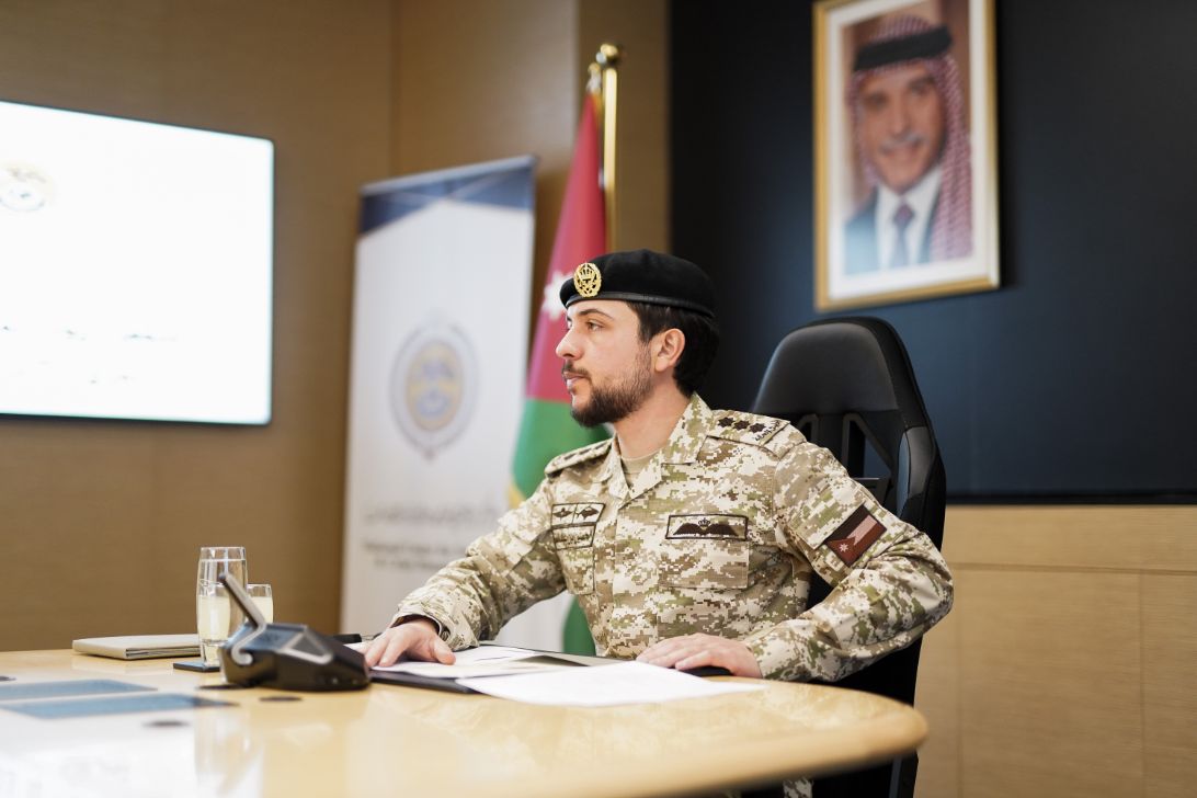 ولي العهد يتابع جانبا من مجريات تمرين "درع الأردن"