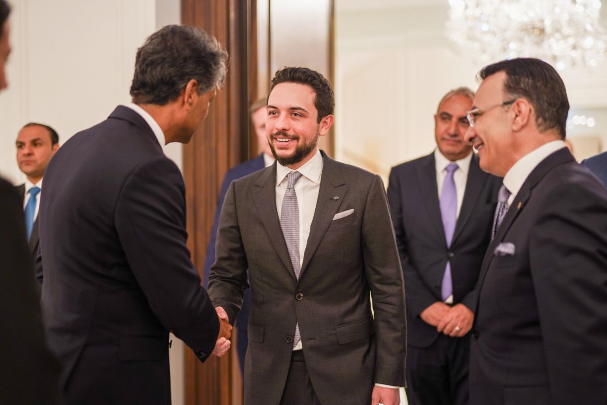 مندوباً عن الملك، ولي العهد يفتتح فندق "الريتز – كارلتون" عمّان