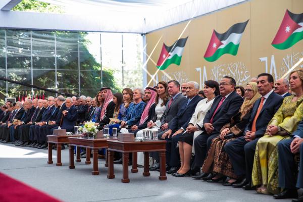 الملك يشرف حفل عيد الاستقلال