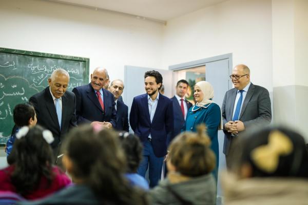 Crown Prince launches schools central heating project