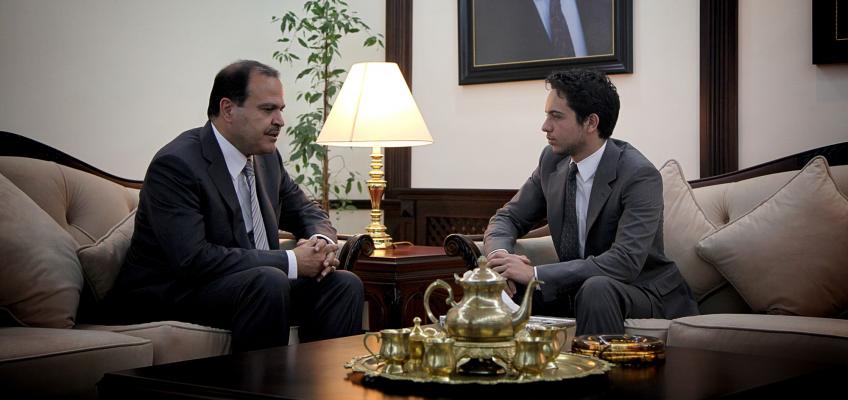 HRH Crown Prince Al Hussein visits Interior Ministry