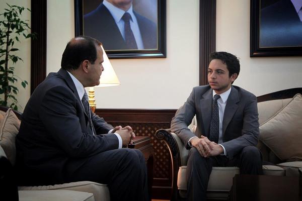 HRH Crown Prince Al Hussein visits Interior Ministry