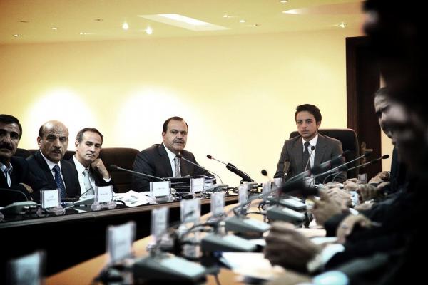 HRH Crown Prince Al Hussein visits Interior Ministry