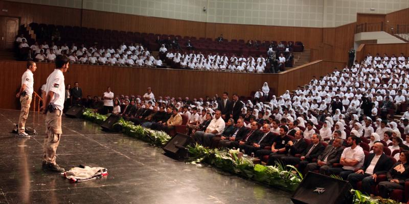 ولي العهد يرعى تخريج وانطلاقة الفوج الأول للمشاركين في مبادرة حقق