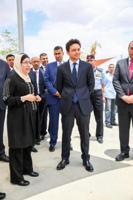 Crown Prince inaugurates Prince Al Hussein bin Abdullah II Park