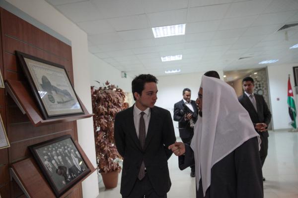 ولي العهد يرعى حفل إطلاق النظام المركزي المحوسب في دائرة قاضي القضاة والمحاكم الشرعية