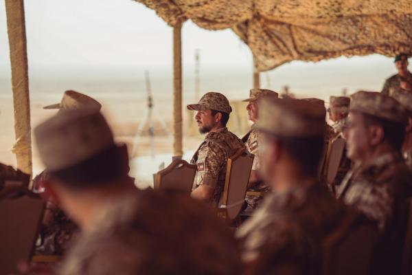نائب الملك يتابع التمرين التعبوي "السد المنيع"
